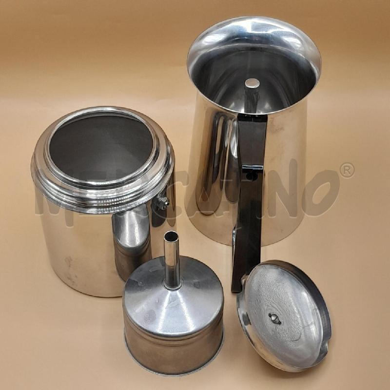 MOKA ACCIAIO INOX ALFA MADE IN ITALY  | Mercatino dell'Usato Torino san paolo 3