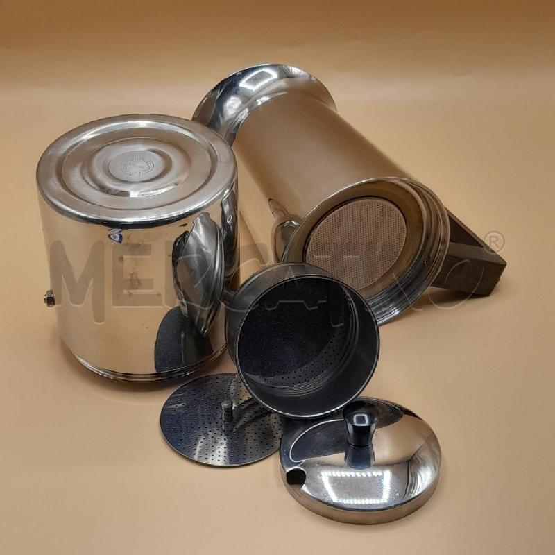 MOKA ACCIAIO INOX ALFA MADE IN ITALY  | Mercatino dell'Usato Torino san paolo 4