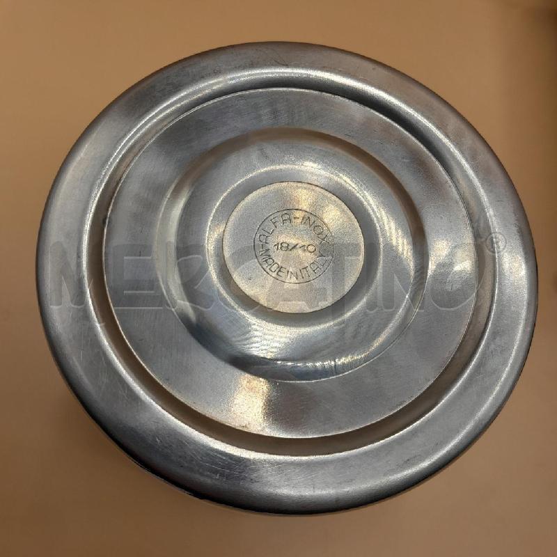 MOKA ACCIAIO INOX ALFA MADE IN ITALY  | Mercatino dell'Usato Torino san paolo 5