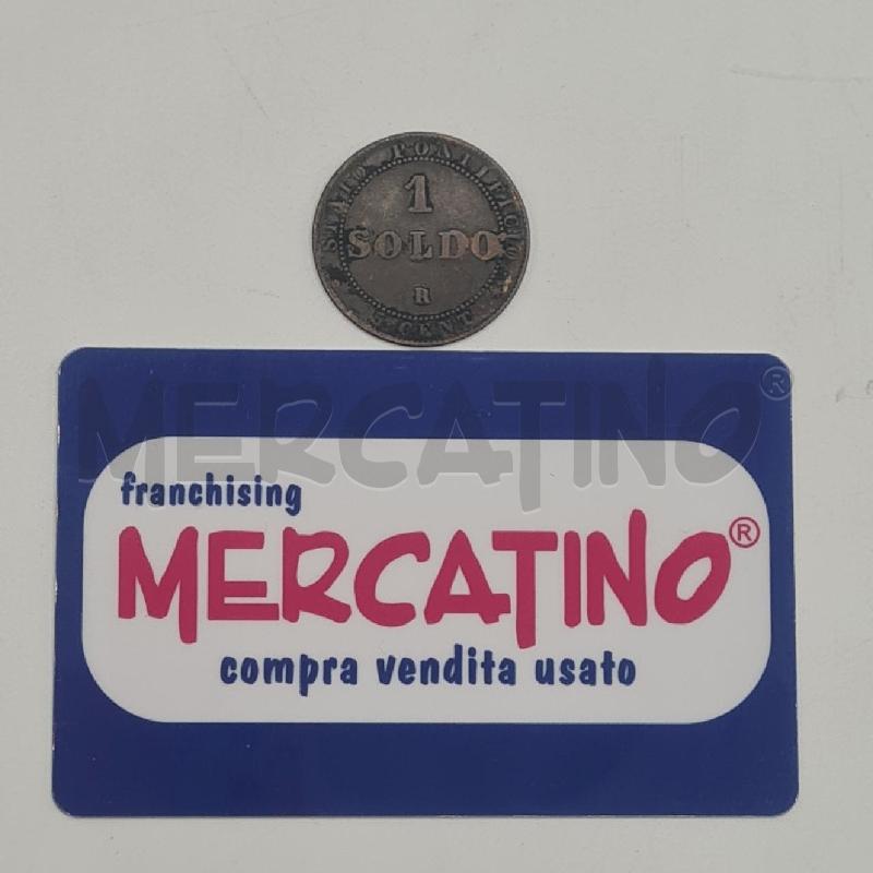 MONETA SOLDO PIO IX ROMA 1867 | Mercatino dell'Usato Torino san paolo 1