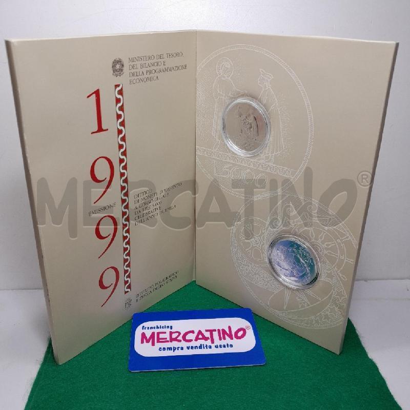 MONETE ITALIA FDC 1999 TERRA SOLIDARIETA A | Mercatino dell'Usato Torino san paolo 1