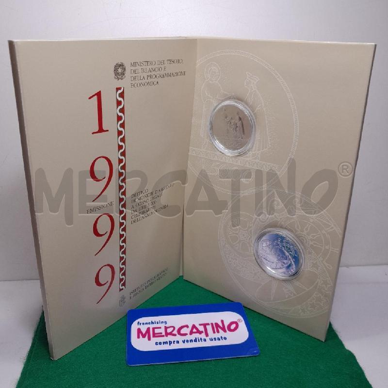 MONETE ITALIA FDC 1999 TERRA SOLIDARIETA B | Mercatino dell'Usato Torino san paolo 1