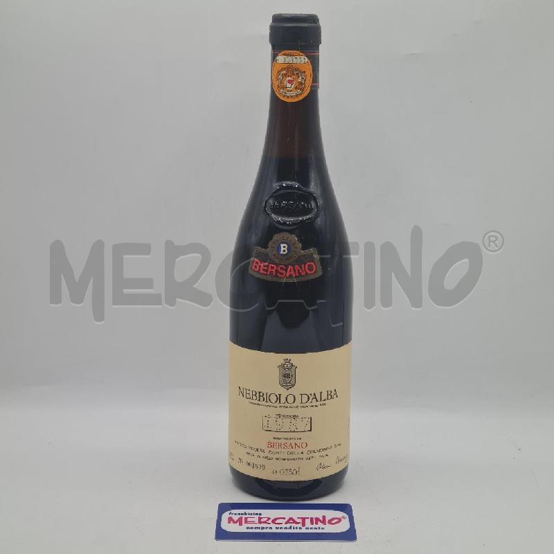 NEBBIOLO D'ALBA BERSANO1987 CONTI CREMOSINA | Mercatino dell'Usato Torino san paolo 1