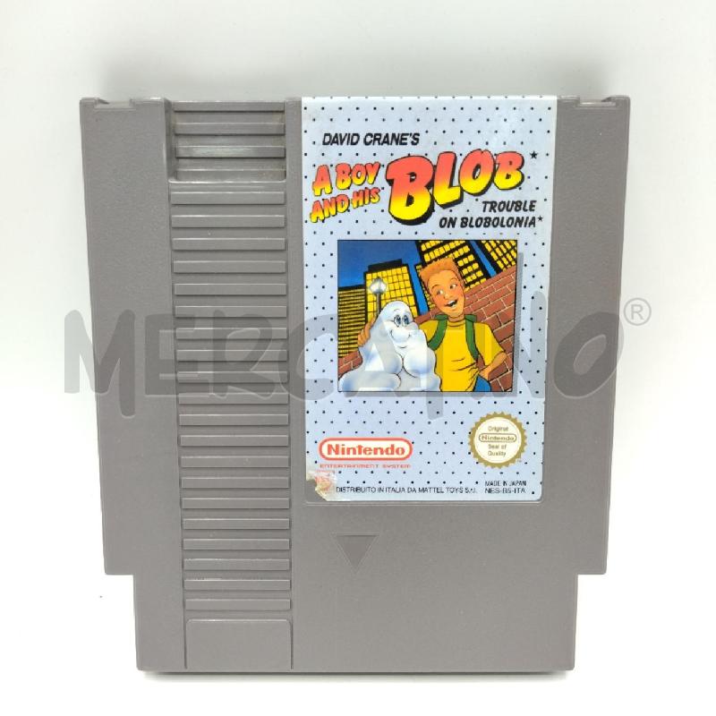 NES GIOCO A BOY AND HIS BLOB NON TESTATO | Mercatino dell'Usato Torino san paolo 2