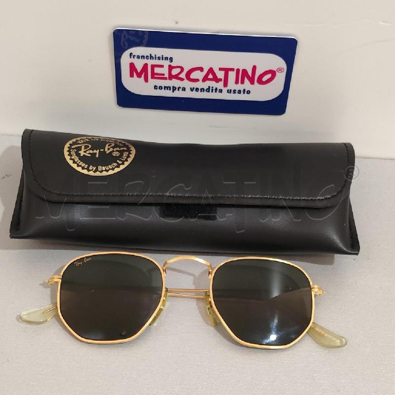 OCCHIALI DONNA RAYBAN WO980 ESAGONALI  | Mercatino dell'Usato Torino san paolo 1