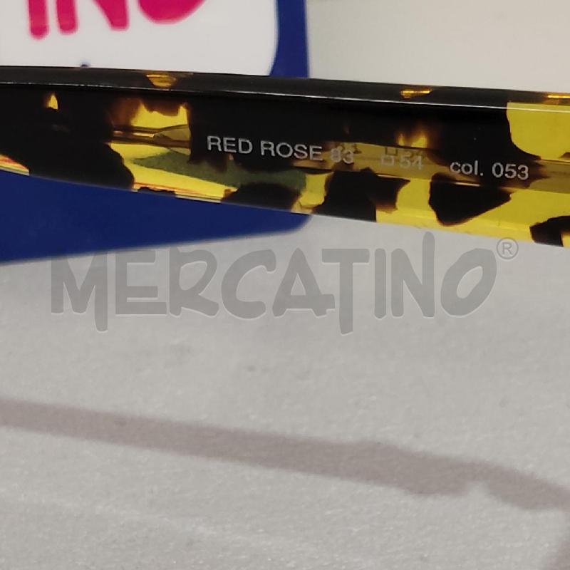 OCCHIALI RED ROSE 83 MACULATO  | Mercatino dell'Usato Torino san paolo 3