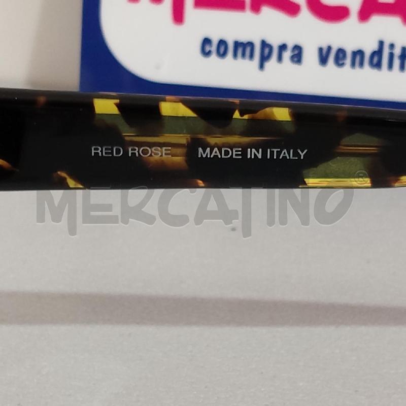 OCCHIALI RED ROSE 83 MACULATO  | Mercatino dell'Usato Torino san paolo 4