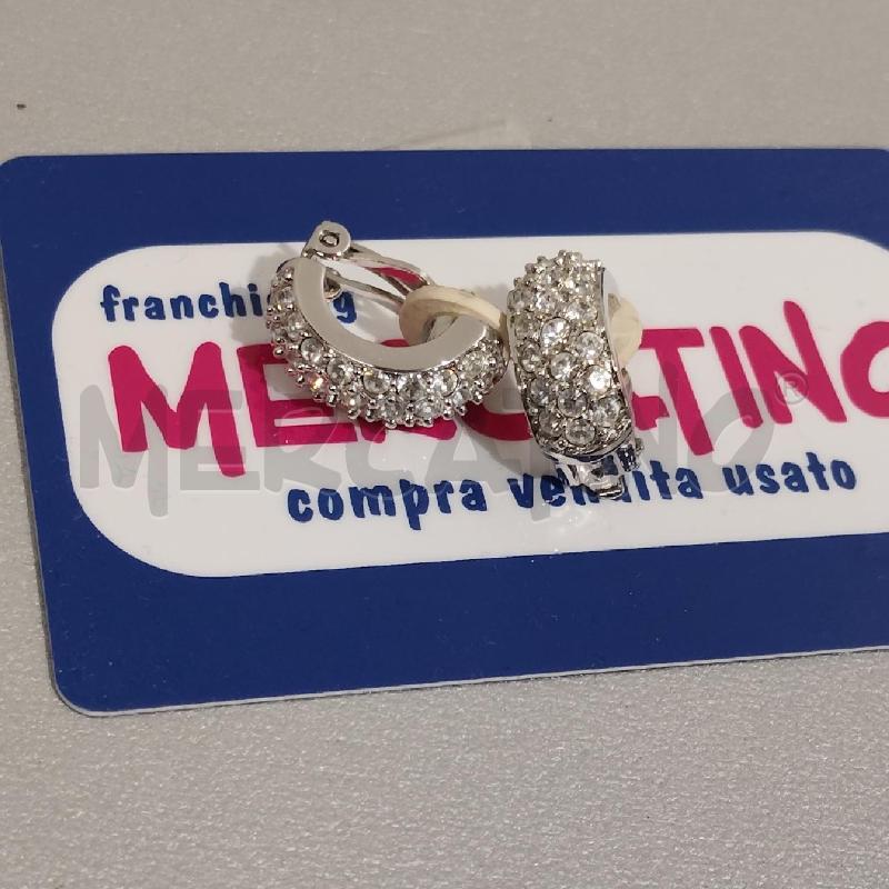 ORECCHINI CLIP SWAROVSKI BRILL B  | Mercatino dell'Usato Torino san paolo 1