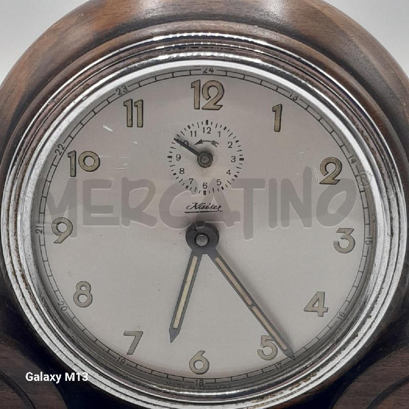 OROLOGIO DA TAVOLO KAISER ANNI 50 | Mercatino dell'Usato Torino san paolo 4