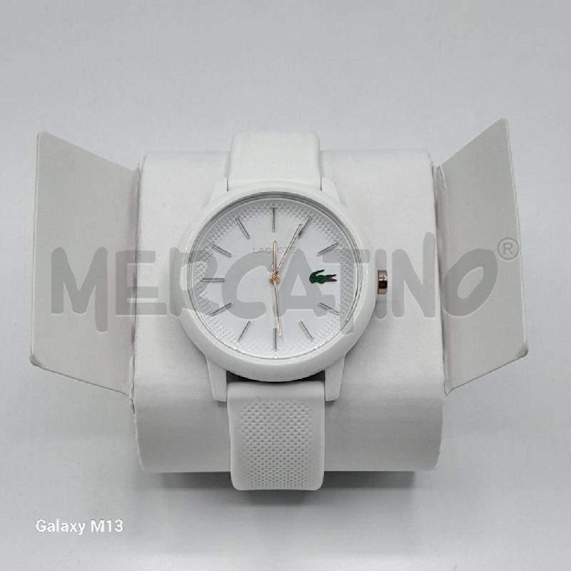 OROLOGIO LACOSTE BIANCO QUARTZ | Mercatino dell'Usato Torino san paolo 2