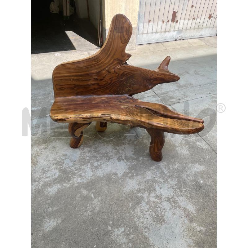 PANCHINA TRONCO MISURE 126 X 80 X 108 H | Mercatino dell'Usato Torino san paolo 1