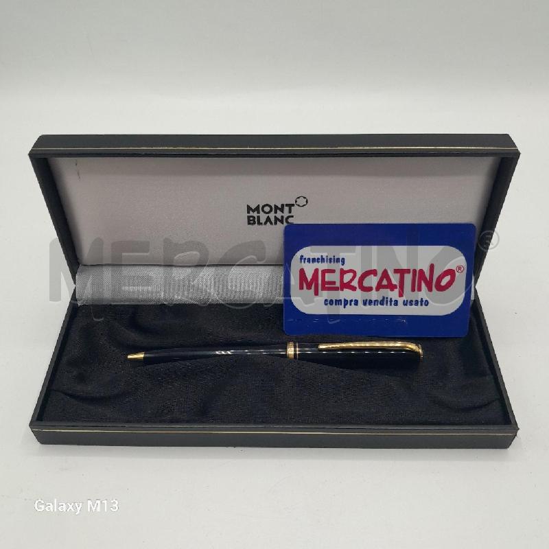 PENNA A SFERA MONTBLANC GENERATION NERO | Mercatino dell'Usato Torino san paolo 1