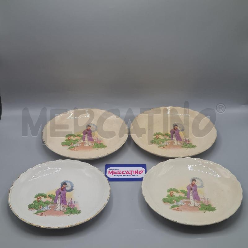 PIATTI DOLCE LAVENO DECORO ORIENTALE  | Mercatino dell'Usato Torino san paolo 1