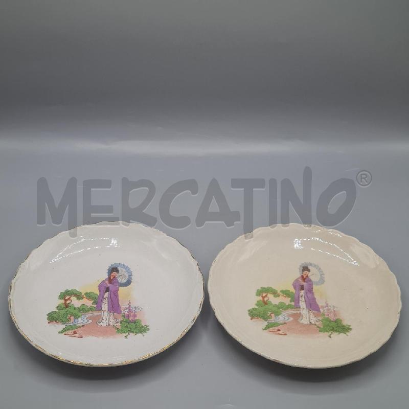 PIATTI DOLCE LAVENO DECORO ORIENTALE  | Mercatino dell'Usato Torino san paolo 2