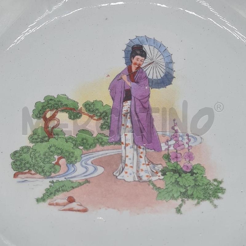 PIATTI DOLCE LAVENO DECORO ORIENTALE  | Mercatino dell'Usato Torino san paolo 3