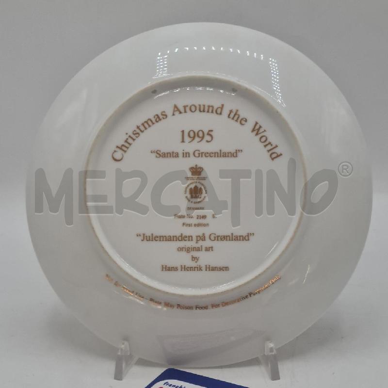 PIATTO CHRISTMAS AROUND THE WORLD 1995 | Mercatino dell'Usato Torino san paolo 2