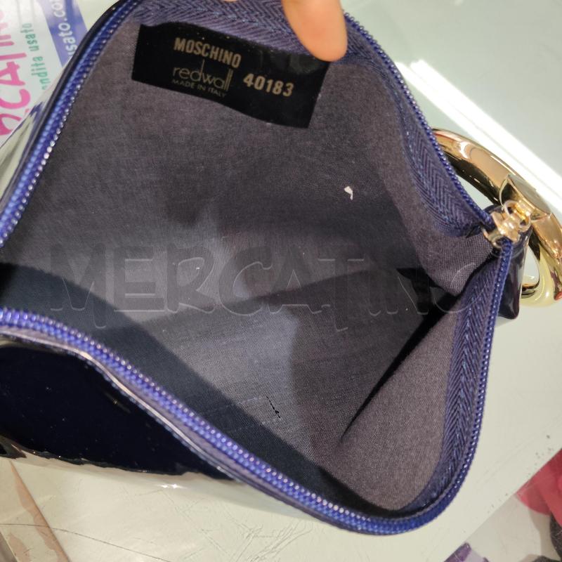 POCHETTE BL MOSCHINO BRACCIALE GL  | Mercatino dell'Usato Torino san paolo 5