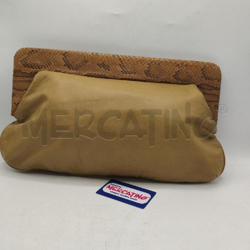 POCHETTE M PELLE PUPI D'ANGIERI  | Mercatino dell'Usato Torino san paolo 1