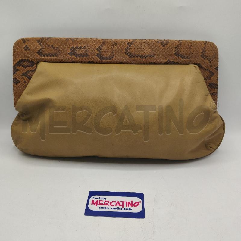 POCHETTE M PELLE PUPI D'ANGIERI  | Mercatino dell'Usato Torino san paolo 2