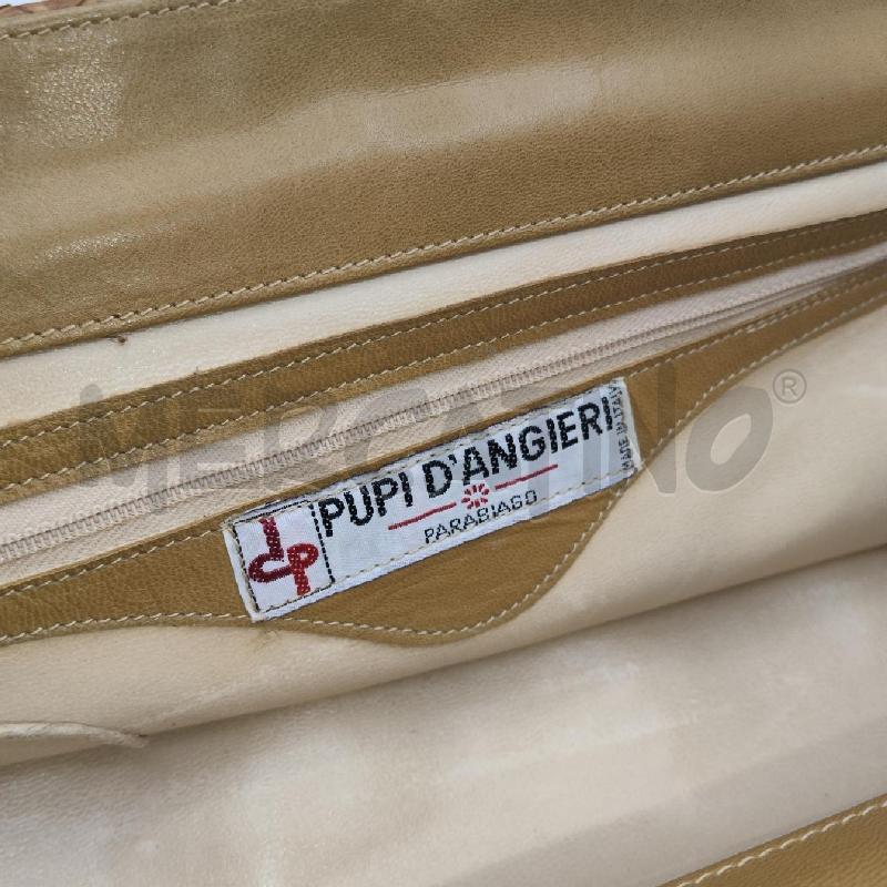 POCHETTE M PELLE PUPI D'ANGIERI  | Mercatino dell'Usato Torino san paolo 5