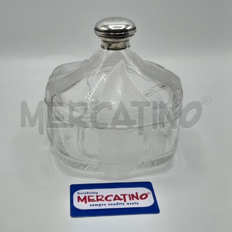 PORTA BON BON CRISTALLO TAPPO SILVER  | Mercatino dell'Usato Torino san paolo 1