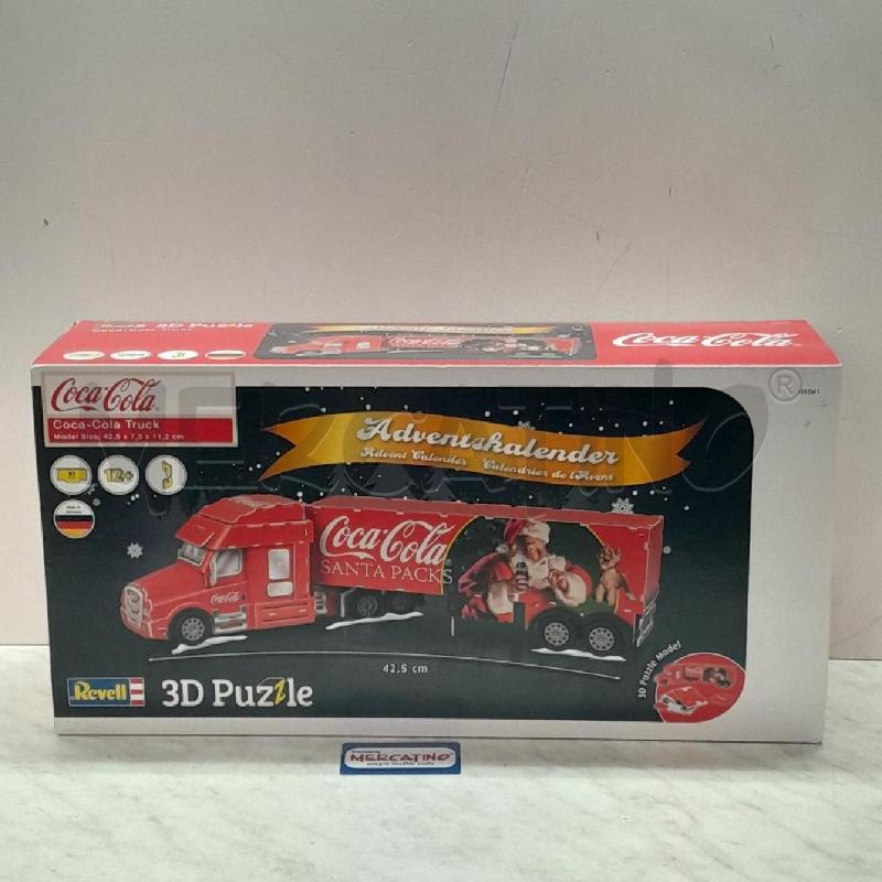 PUZZLE 3D COCA COLA TRUCK  | Mercatino dell'Usato Torino san paolo 1