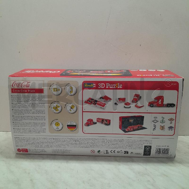PUZZLE 3D COCA COLA TRUCK  | Mercatino dell'Usato Torino san paolo 2