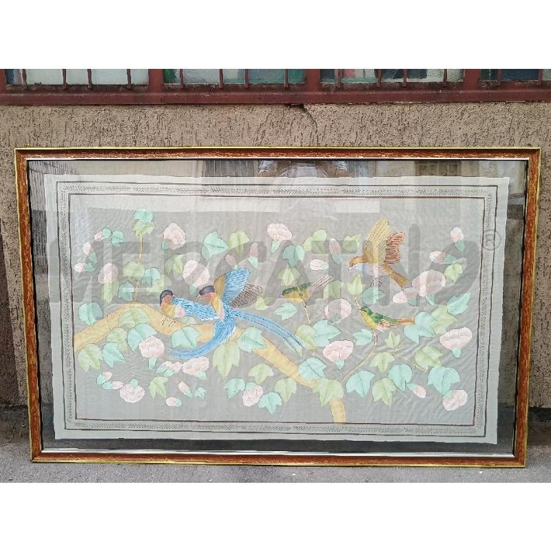 QUADRO BATIK ESOTICO MISURE CM 168 X 106 H | Mercatino dell'Usato Torino san paolo 1