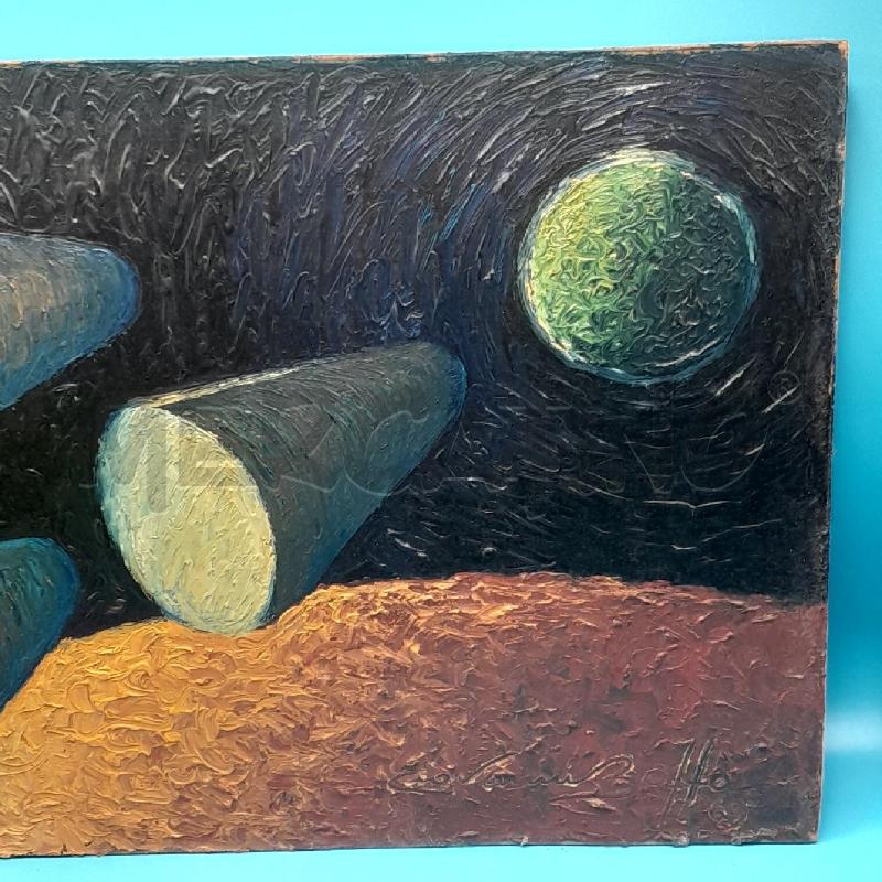 QUADRO GIOVANNI BOFFA VERSO LA META 50 X 35 | Mercatino dell'Usato Torino san paolo 3