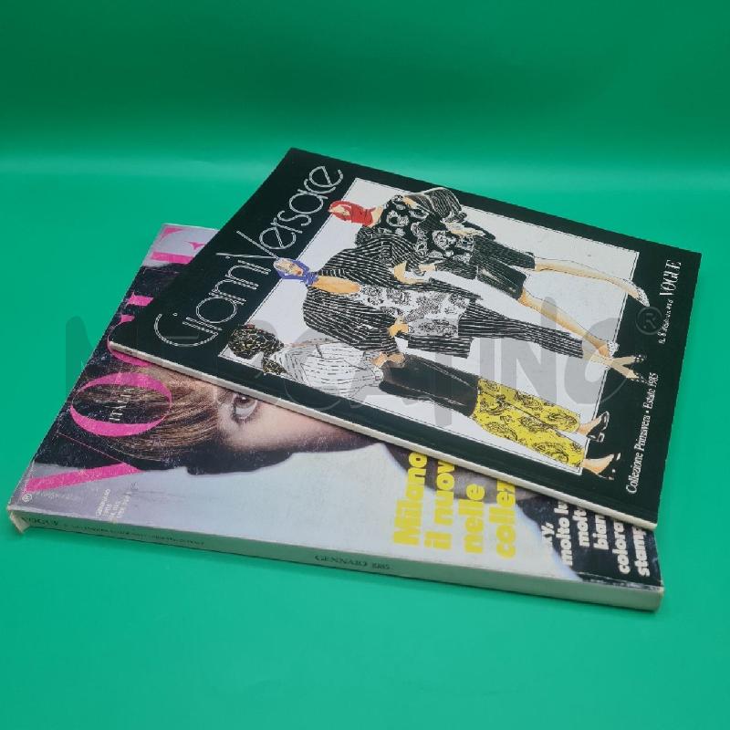 RIVISTA VOGUE N 418 1985 CON ALLEGATO VERSACE  | Mercatino dell'Usato Torino san paolo 2