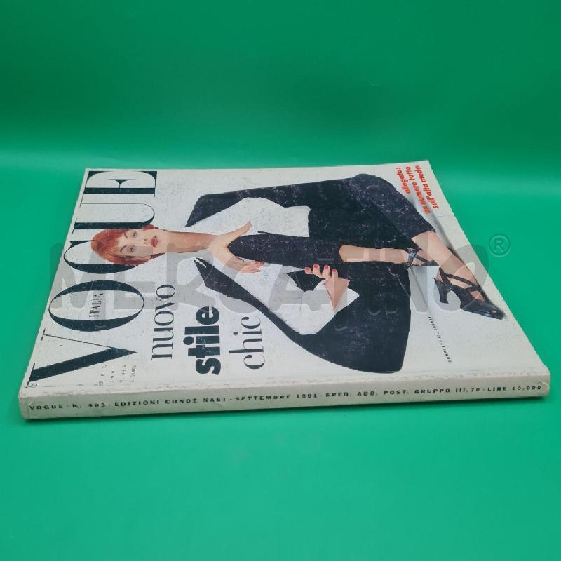 RIVISTA VOGUE N 493 1991  | Mercatino dell'Usato Torino san paolo 3