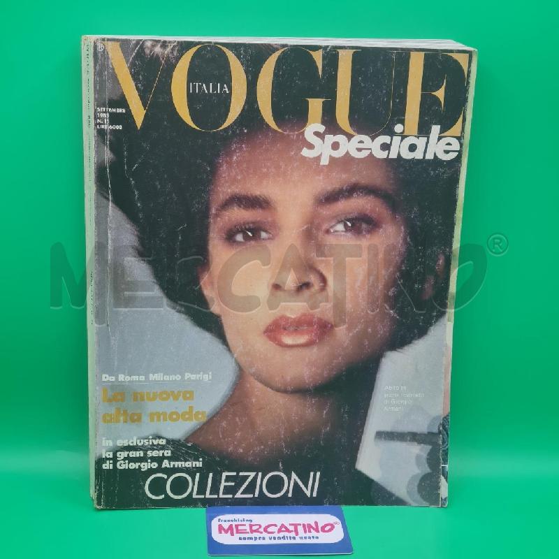 RIVISTA VOGUE SPECIALE COLLEZIONI N 11 1985  | Mercatino dell'Usato Torino san paolo 1