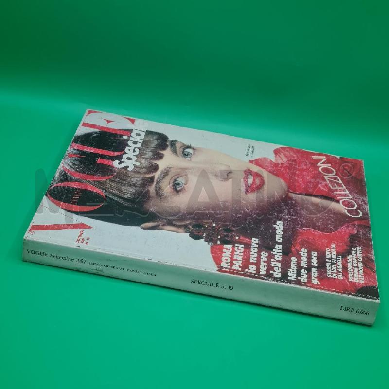 RIVISTA VOGUE SPECIALE COLLEZIONI N 19 1987 | Mercatino dell'Usato Torino san paolo 3