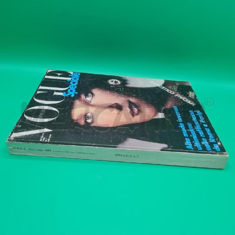 RIVISTA VOGUE SPECIALE COLLEZIONI N 7 1984  | Mercatino dell'Usato Torino san paolo 3