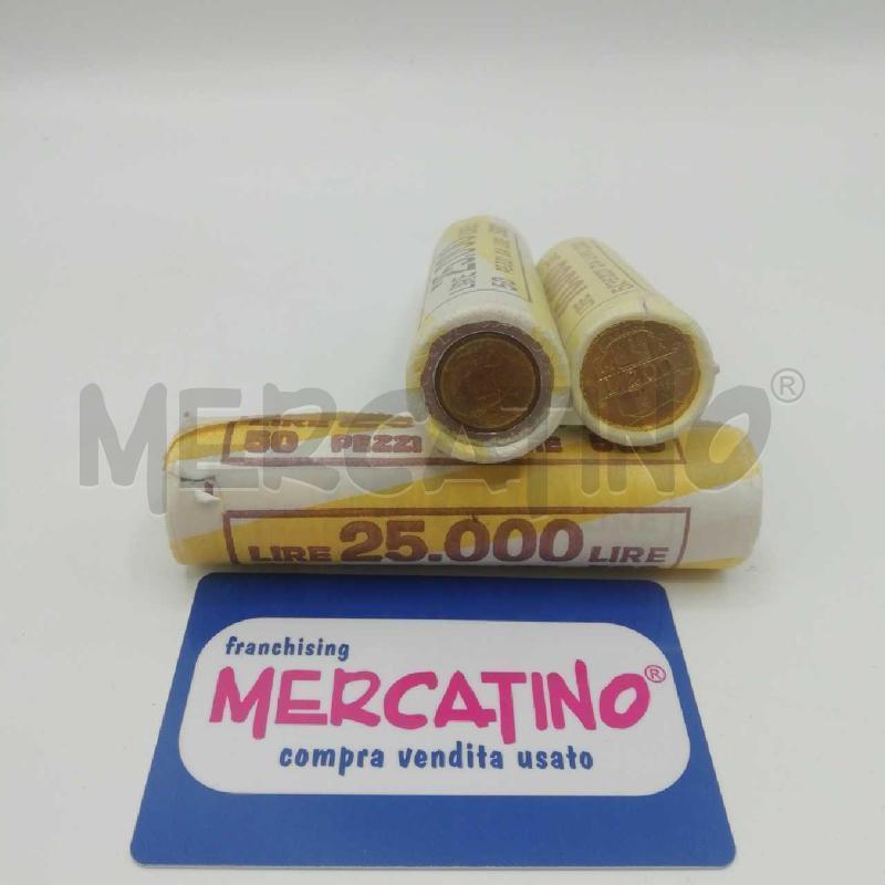 ROTOLINO MONETE 50 PEZZI LIRE 500 BLOCCO | Mercatino dell'Usato Torino san paolo 1