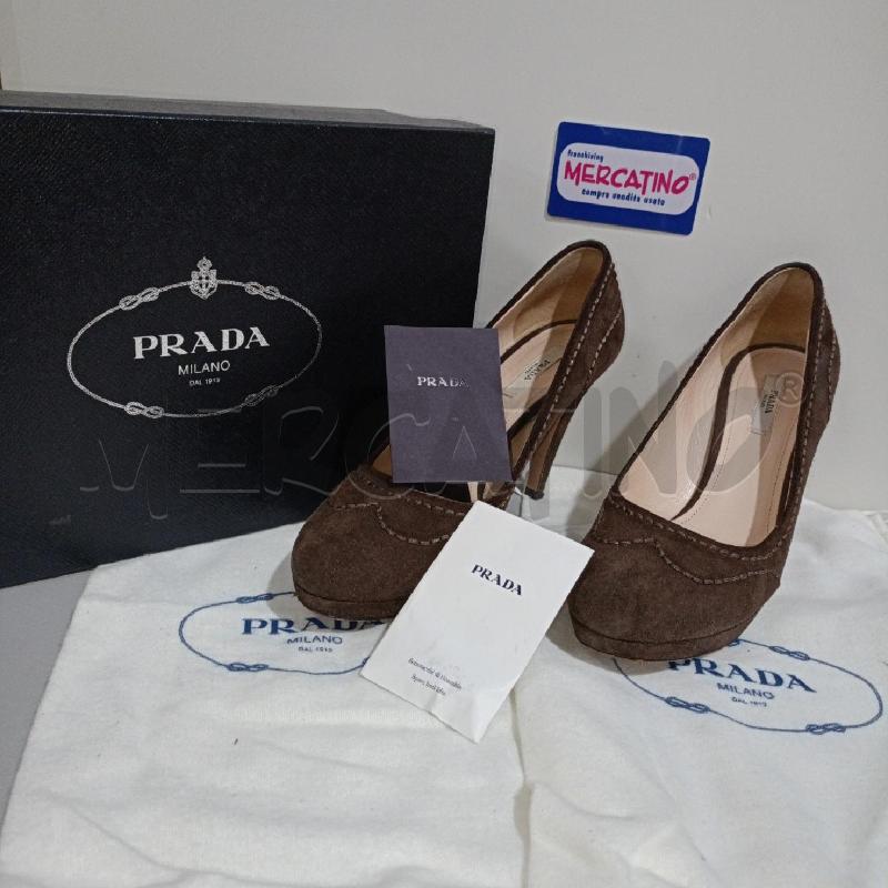 SCARPE DONNA M PRADA BOX DECOLTE  | Mercatino dell'Usato Torino san paolo 1