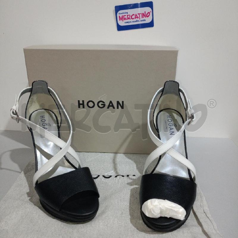 SCARPE DONNA N/B HOGAN DECOLTE BOX | Mercatino dell'Usato Torino san paolo 1