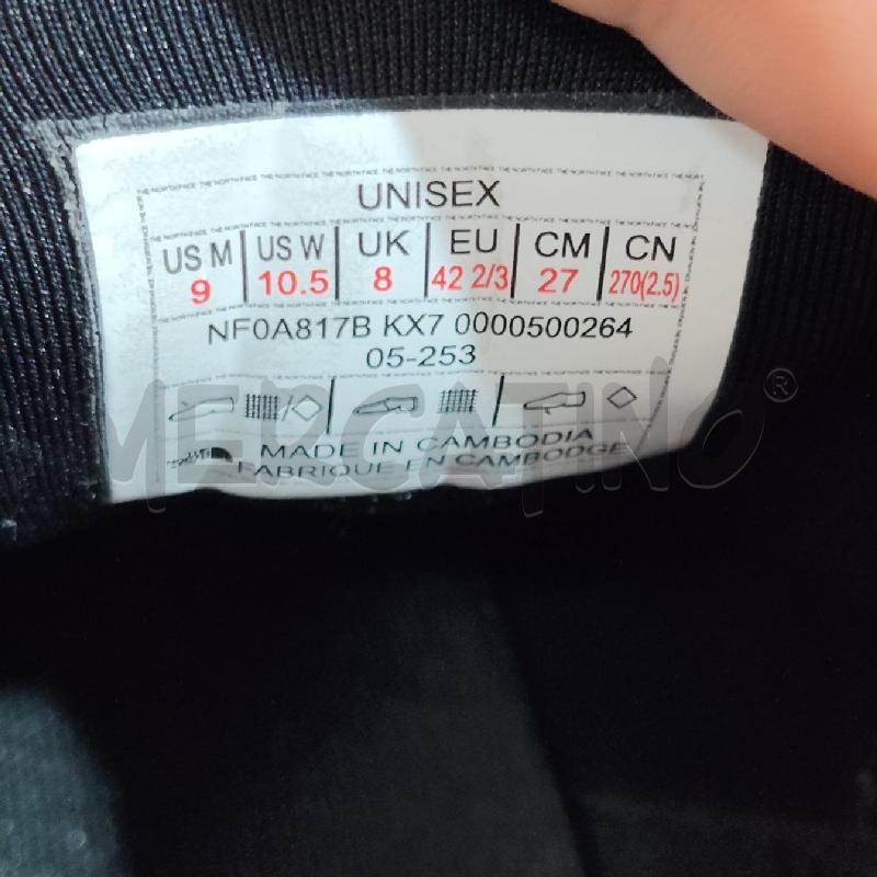 SCARPE UOMO N NORTHFACE  | Mercatino dell'Usato Torino san paolo 5