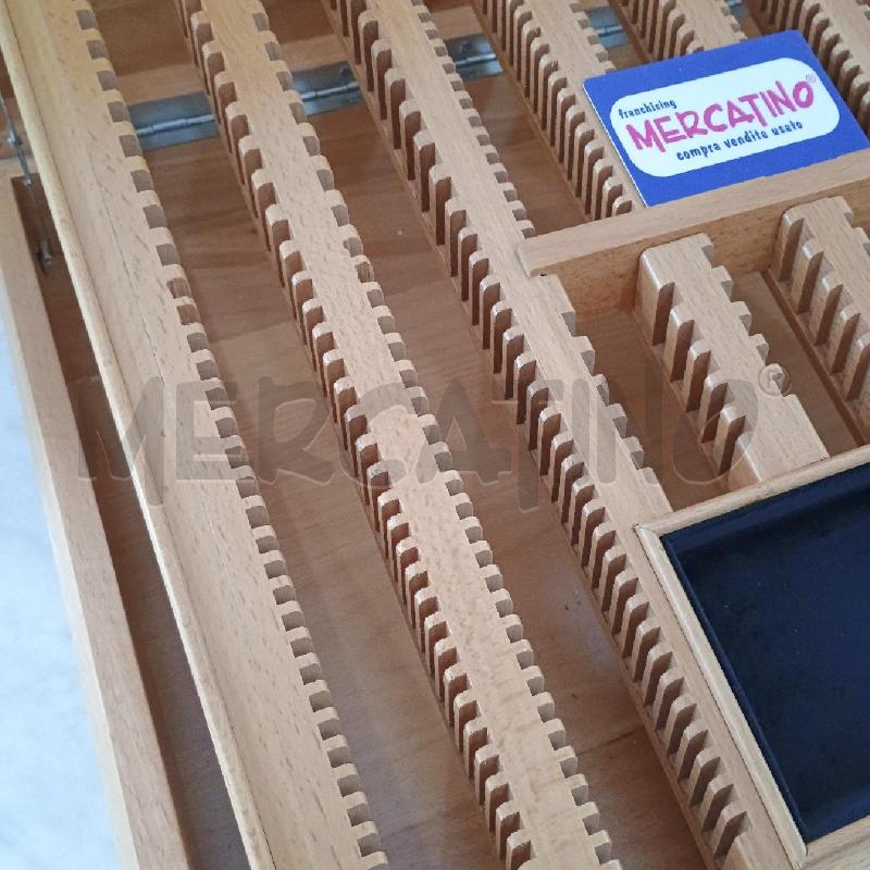 SCATOLA LEGNO ATTREZZATA CM 52 X 41 X 9 | Mercatino dell'Usato Torino san paolo 2