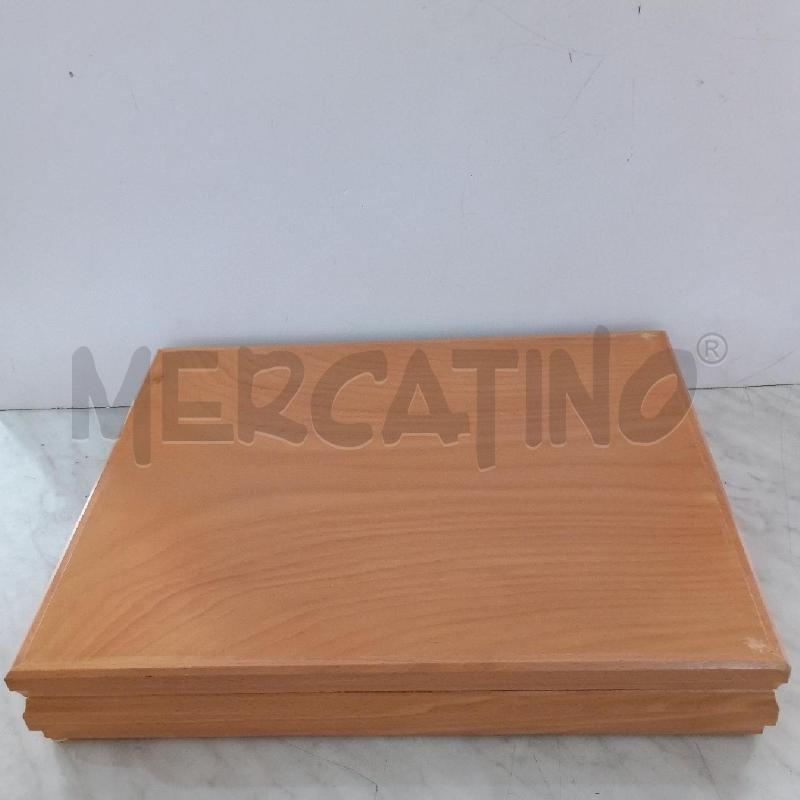 SCATOLA LEGNO ATTREZZATA CM 52 X 41 X 9 | Mercatino dell'Usato Torino san paolo 4
