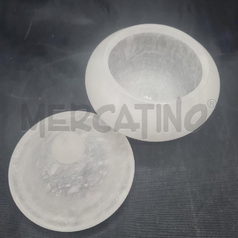 SCATOLINA ALABASTRO BIANCO | Mercatino dell'Usato Torino san paolo 2