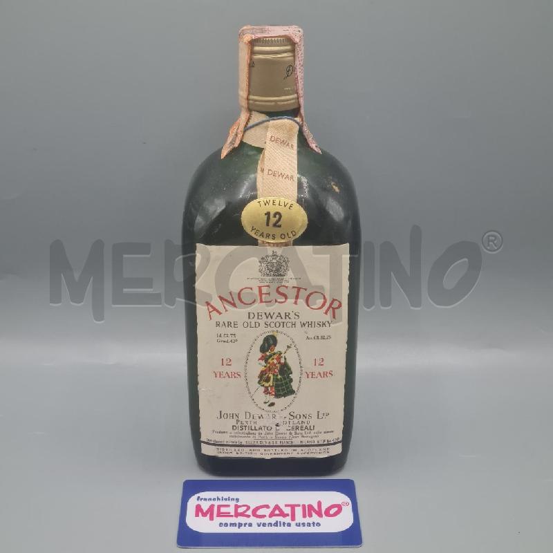 SCOTCH WHISKY ANCESTOR INVECCHIATO 12 ANNI  | Mercatino dell'Usato Torino san paolo 1