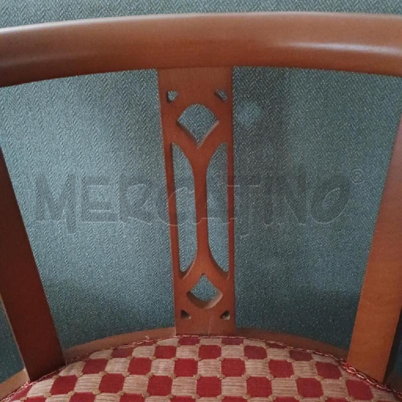 SEDIA PZZETTO TESSUTO SCACCHI  | Mercatino dell'Usato Torino san paolo 2