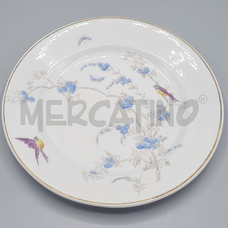 SERVIZIO PIATTI SC RICHARD FIORI UCCELLI FARFALLE | Mercatino dell'Usato Torino san paolo 3