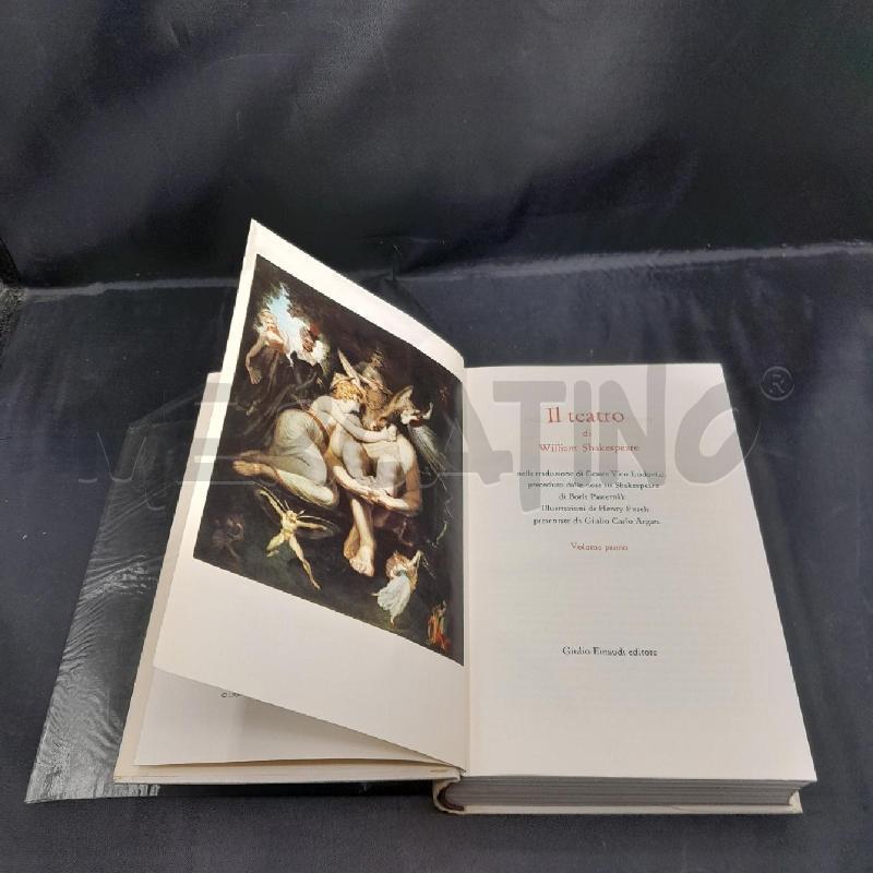 SHAKESPEARE TEATRO EINAUDI 1960 TRE VOLUMI | Mercatino dell'Usato Torino san paolo 4