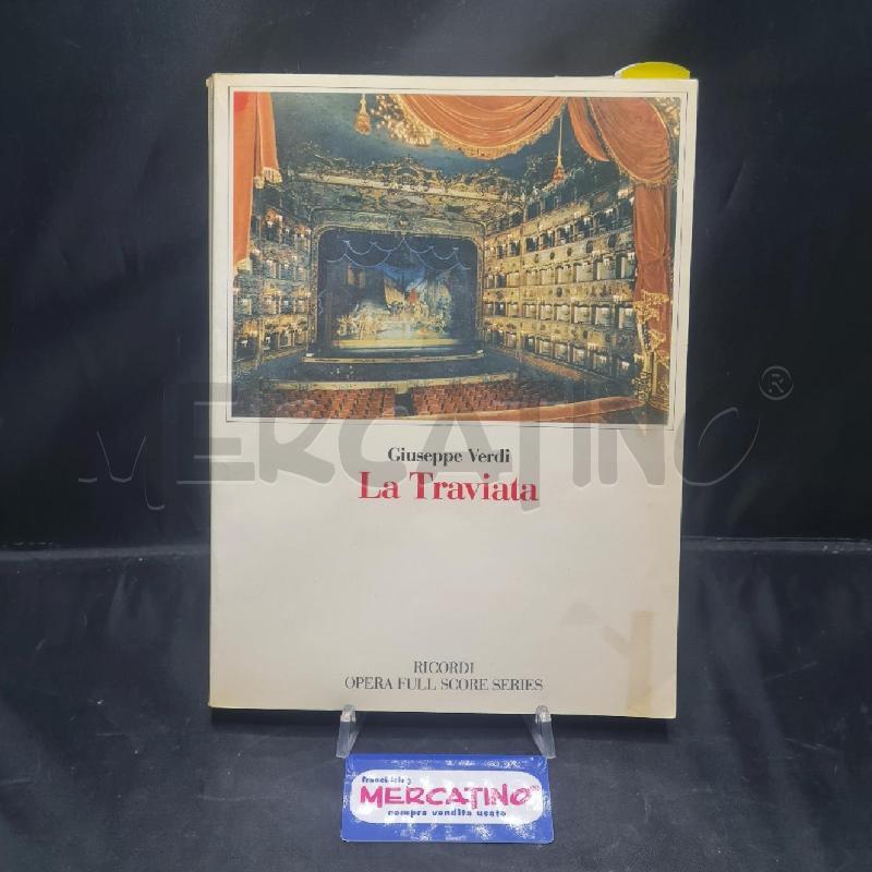 SPARTITO LA TRAVIATA (PARTITURA COMPLETA) RICORDI | Mercatino dell'Usato Torino san paolo 1