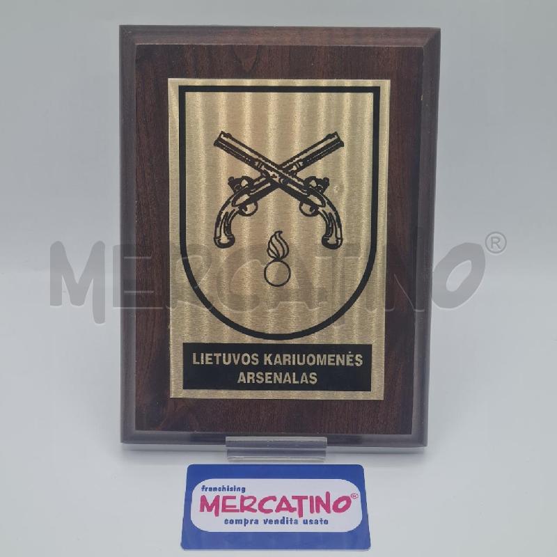 STEMMA CREST LITUANIA FORZE ARMATE  | Mercatino dell'Usato Torino san paolo 1