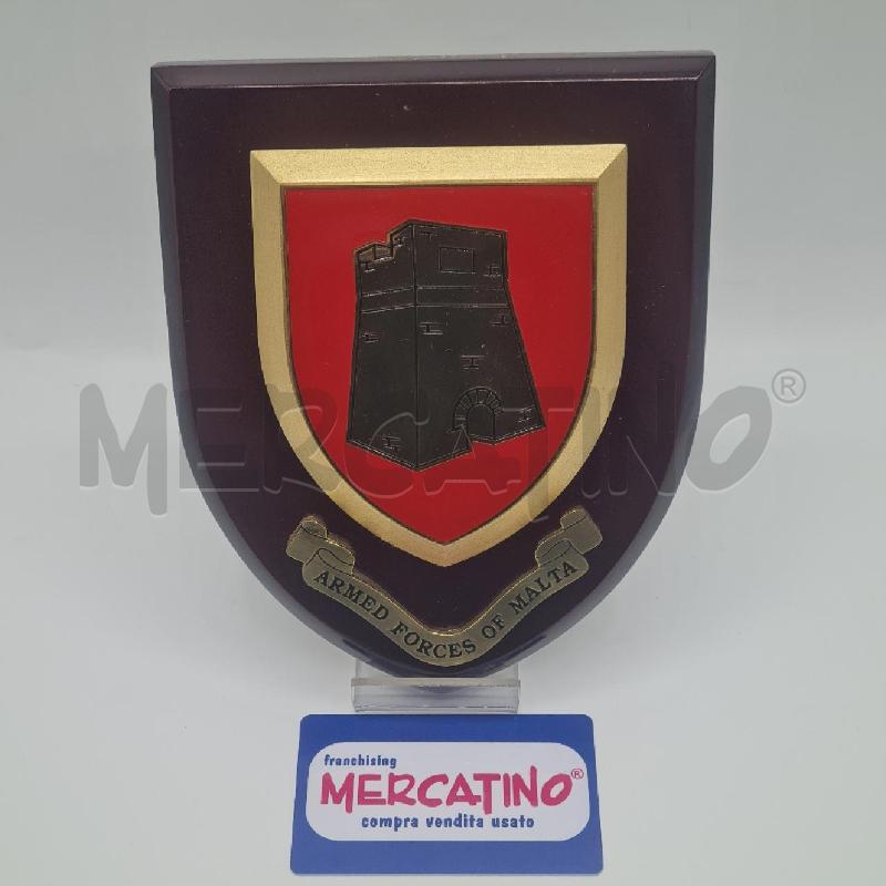 STEMMA CREST MALTA FORZE ARMATE | Mercatino dell'Usato Torino san paolo 1