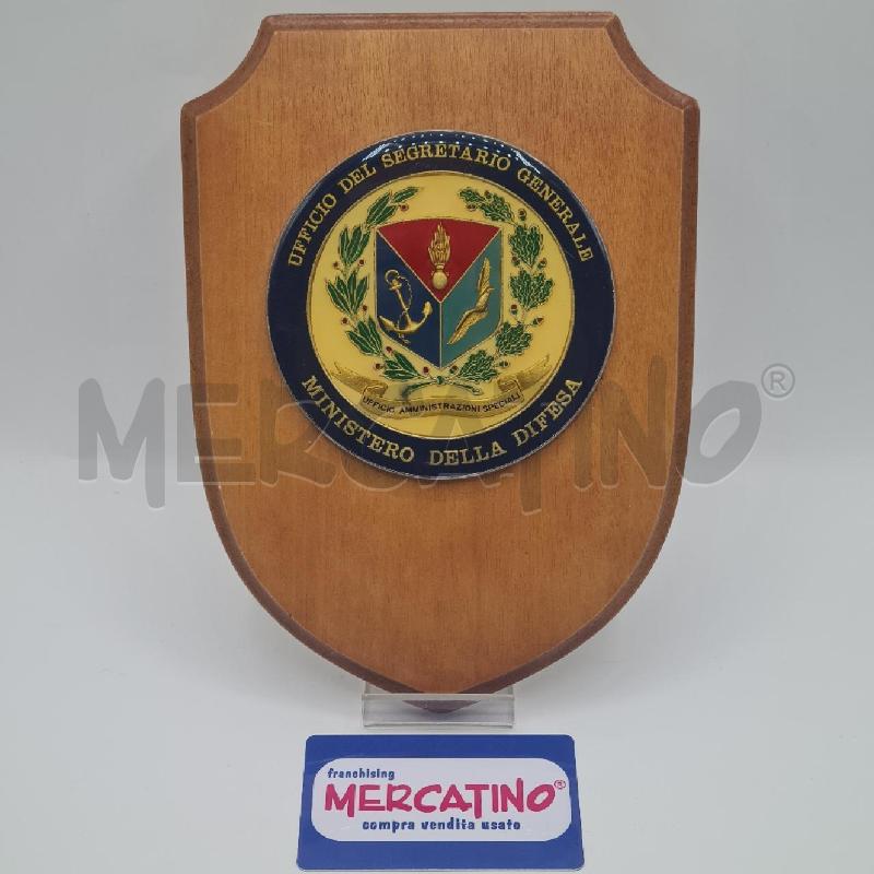 STEMMA CREST UFFICIO SEGRETARIO GENERALE MINISTERO DELLA DIFESA  | Mercatino dell'Usato Torino san paolo 1