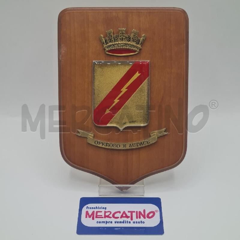 STEMMA MILITARE CREST OPEROSO E AUDACE  | Mercatino dell'Usato Torino san paolo 1
